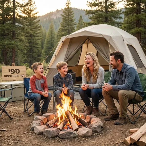 קמפינג משפחתי
