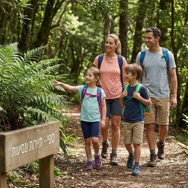 תכנון טיולי טבע משפחתיים